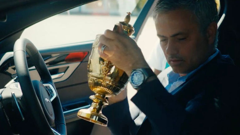 O Mourinho έκλεψε το τρόπαιο του Murray με μία Jaguar!